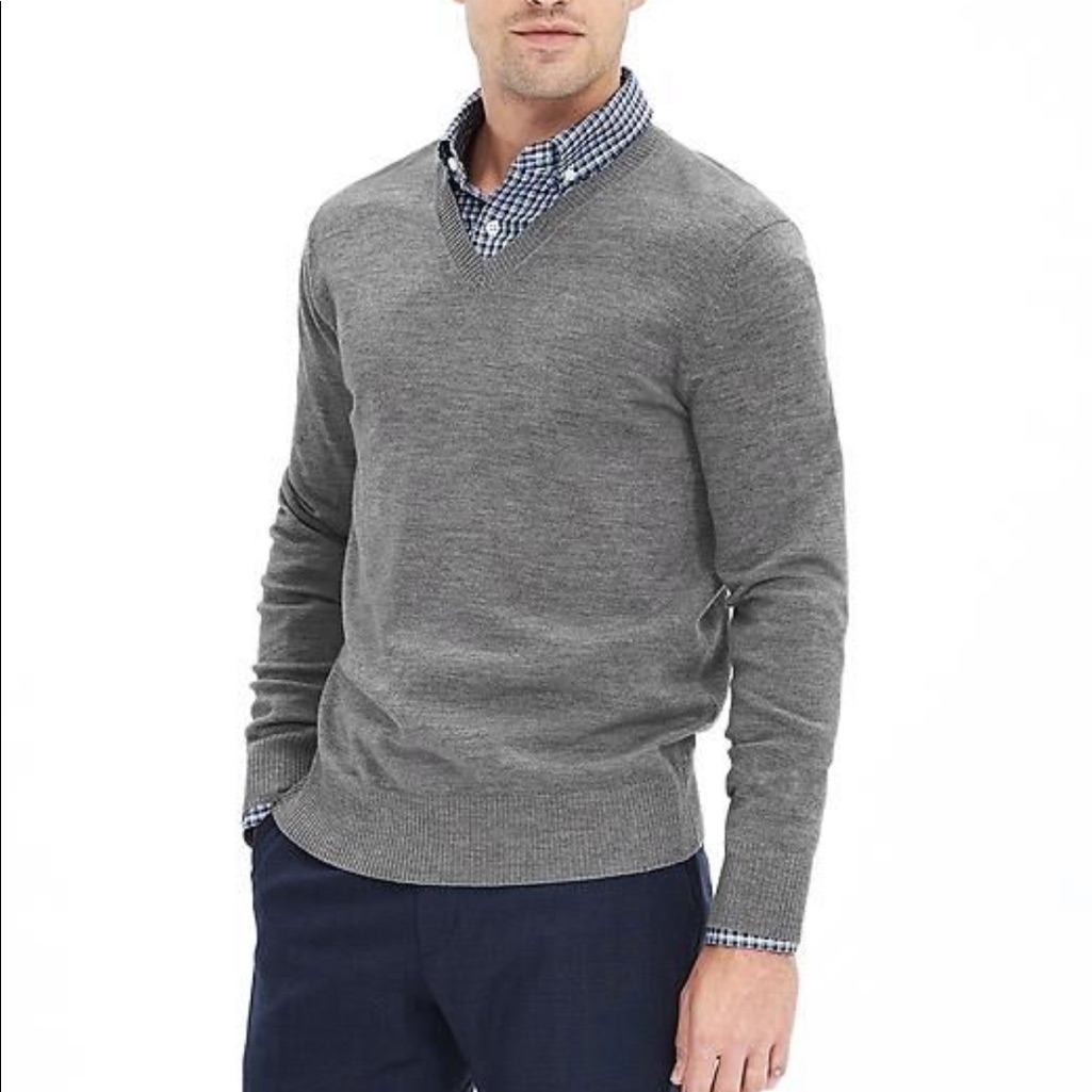 Banana Republic Merino Wool Pullover